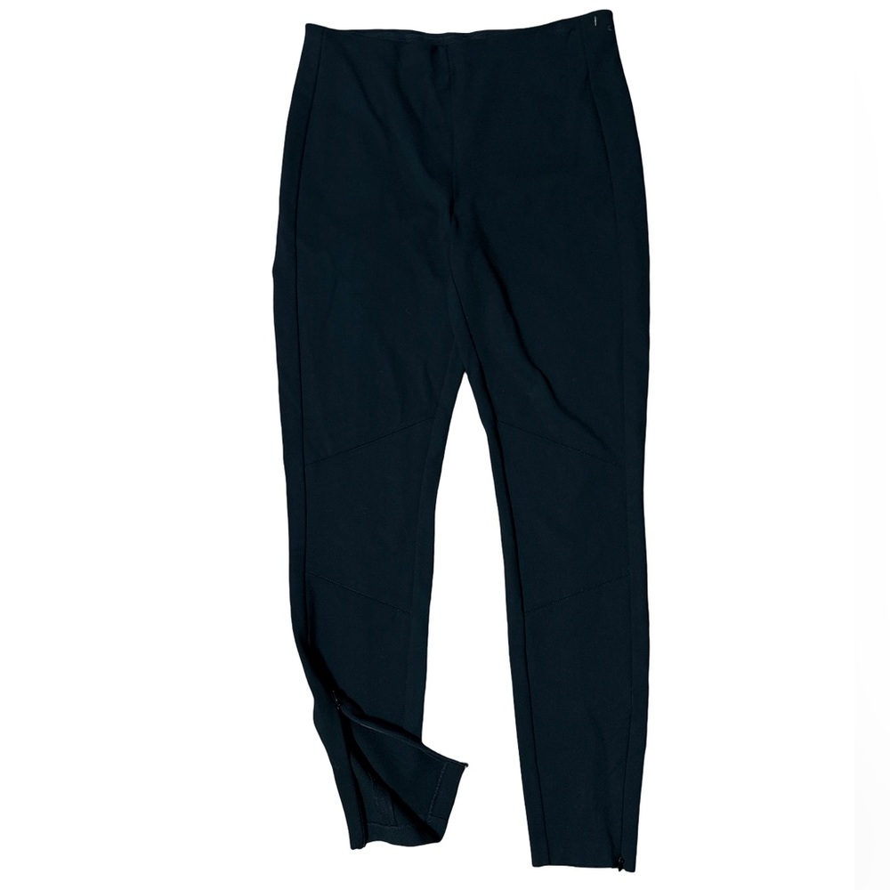 Ralph Lauren Women's Black Skinny Pants Zip Ankles